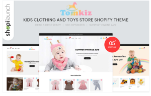 Tomkiz - Kids Clothing & Toys Store Shopify Theme