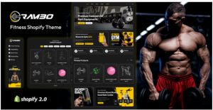 Rambo - Fitness & Gym Products Shopify Theme