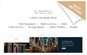 St.Mykola - Catholic Store Shopify Theme