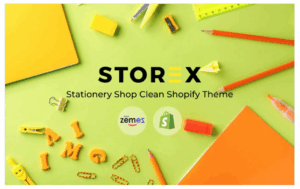 Storex - Stationery Shop Clean Shopify Theme
