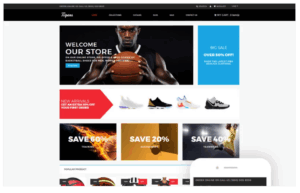 Tigers - Basketball Store Modern Shopify Theme