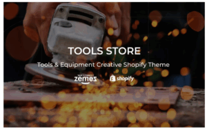 Tools Store - Tools & Equipment Creative Shopify Theme