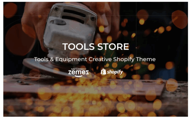 Tools Store - Tools & Equipment Creative Shopify Theme