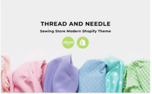 Thread And Needle - Sewing Store Modern Shopify Theme