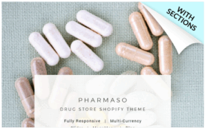 Pharmaso - Drug Store Shopify Theme