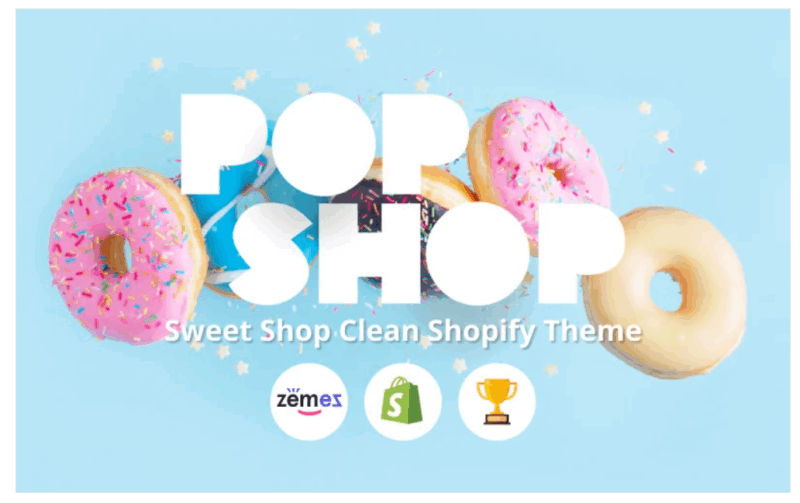 Popshop - Sweet Shop Clean Shopify Theme