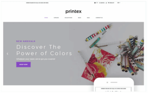 Printex - Print Shop Multipage Modern Shopify Theme