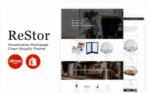 ReStore - Housewares Multipage Clean Shopify Theme