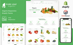 Pureleaf Organic Shopify Theme