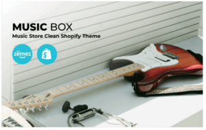 Music Box - Music Store Clean Shopify Theme