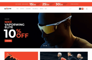 MyGym - Sports Training Gear Store Theme Magento Theme
