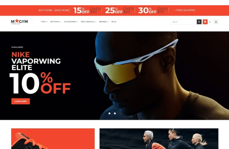 MyGym - Sports Training Gear Store Theme Magento Theme 1 MyGym - Sports Training Gear Store Theme Magento Theme
