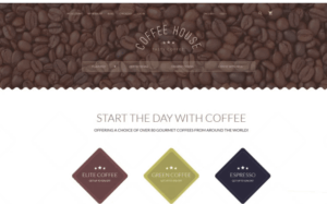 Coffee Shop Magento Theme