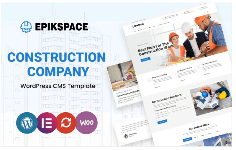 Epikspace - Industry and Construction WordPress Theme