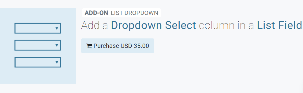 GravityWP – List Dropdown 2.0.5 1 GravityWP – List Dropdown 2.0.5