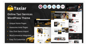 Taxiar – Online Taxi Service WordPress Theme 1.0.0