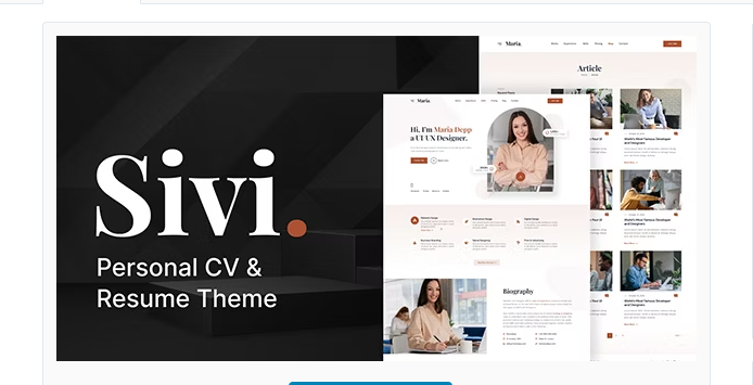 Sivi - Personal CV/Resume Theme 1.1 1 Sivi - Personal CV/Resume Theme 1.1